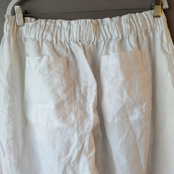 Tyler Boe Po Linen Wide Leg Pants XL NWT - Picture 6 of 9
